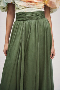 <tc>Caelum Green Anise Skirt</tc>